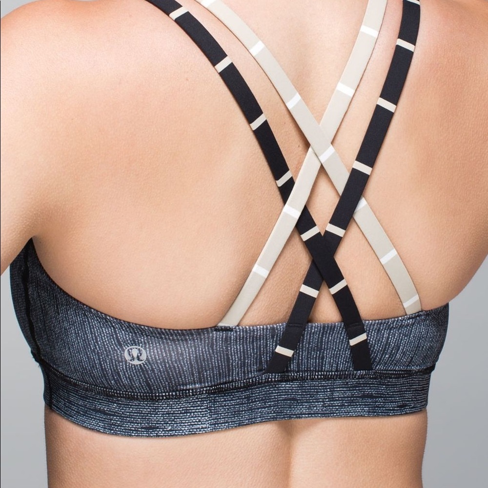 Lululemon Energy Bra Size 8 Black